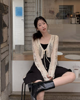 Milo Punching Knit Cardigan