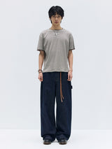 26SS★ STRIPE LAYERED HALF T