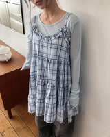 テノンテンセルレイヤード長袖Tシャツ