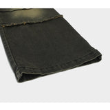 Franken cargo denim pants