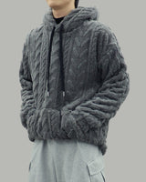 Moko Wool Hoodie (Gray)