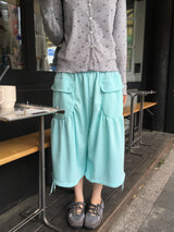 ポケット カプリ パンツ
