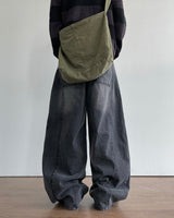 Dart Balloon Denim Pants 3C