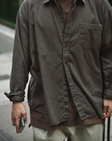 WIT AGING WASHED SHIRT BR 
