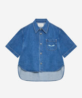 Denim Short Overshirts