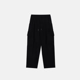Fleece Wide-Slit Pants (3 Colors)