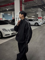 piping big track jacket