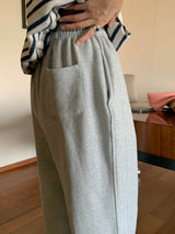[Wool fleece] Eggdon string two-way pants