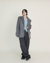 Winter Alpaca Formal Single Jacket (Wool Jacket) (Lining 2 Ounces)