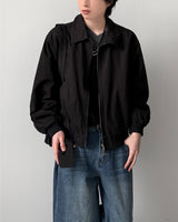 Slove Cotton Crop Jacket