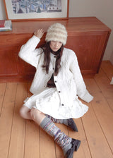 Teddy Bear Beanie - Beige