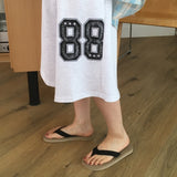 Flap Lafo Embossed 1cm Flip-flops Summer Flip-flop Slippers 3 Colors
