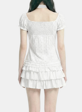 Moya Ribbon Chiffon Blouse