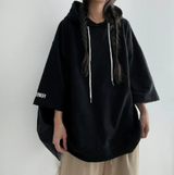 Rens over hooded short-sleeved T-shirt (3 colors)