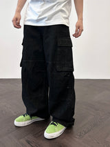 Monster Air Cargo Denim Pants 3C