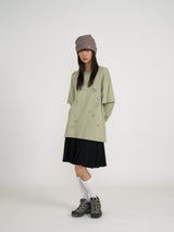 STARRY DOUBLE SLEEVE T (GREEN TEA)