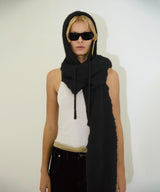 2WAY HOODED MUFFLER KNIT