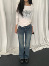 ラブティ ワンショルダー Tシャツ