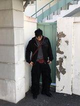 No.1404 CREW hood ZIP-UP (3color)