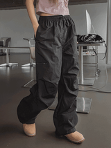 エアロジッパーパラシュートパンツ
