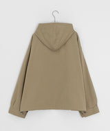 [unisex] Caranne Color Matching Hood Bomber Jacket
