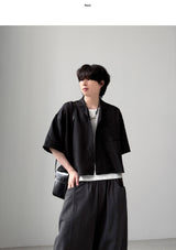 Bible Crop Half Shirt