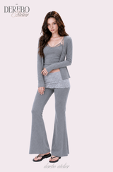Racing Stretch Flare Soft Pants