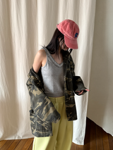 village field jacket (CAMO)
