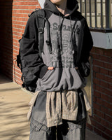 Swing Raglan Oversized Hoodie