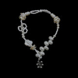Blooming pearl bracelet