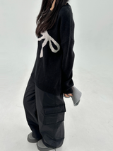 (PADDING HEATER PANTS🔥❤/STRING ADJUSTABLE)ユニセックスワイドパンツ/ 8カラー❤