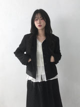 Round Collar Jacket