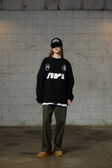 ARI LONG SLEEVE JERSEY T-SHIRT / BLACK