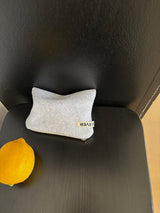 Terry flat pouch - melange , S size