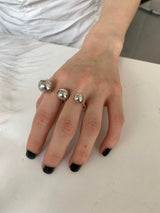 2 piercing open ring