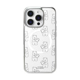 TUTEOGI ‘Love is All' Magnet Ring case (silver frame)