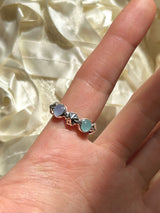 (Open Ring)Creamy Cabochon Ring