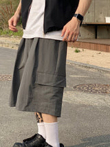 Dome Nylon Cargo Half Pants 3C