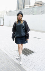 デタッチャブルスリーブ Tシャツ | 茉ひる × LAKH