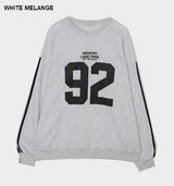 (UNISEX) 92 Track Overfit Sweatshirt