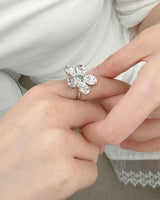 Crumple Blossom Ring