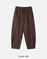 Tenby fold balloon sweat pants