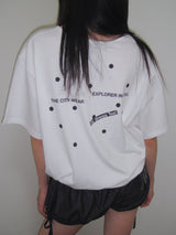 DOT SIGNATURE T-SHIRT (WHITE)