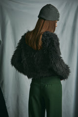 FUR CARDIGAN