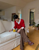 Must Curved Cotton Pants