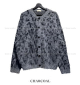 Referred Wool Round Cardigan