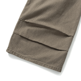Biker Denim Pants - Khaki Brown