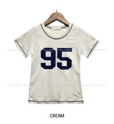 95 ステッチスリムTシャツ