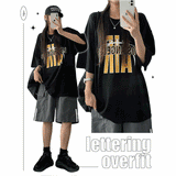 オーバーサイズフィット半袖Tシャツ