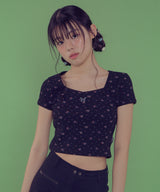 [NF] FLORAL LACE TEE_(BLACK)_F24QB353